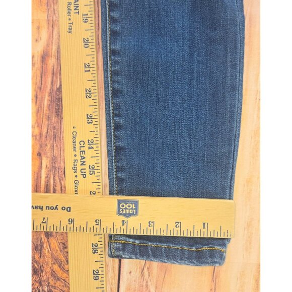 Judy Blue Distressed Skinny Fit Jeans 3/26 (28 x 28.5) - Leopard Print Patches - Picture 11 of 11